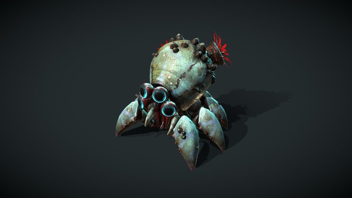 Arctic Crab 3D Model