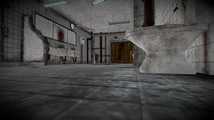 Saw Bathroom 3D Model