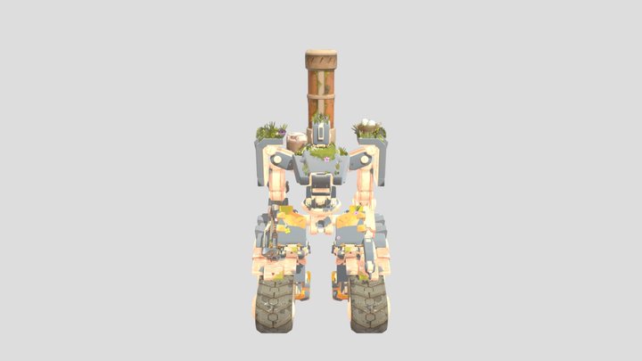 Bastion (Overwatch) 3D Model