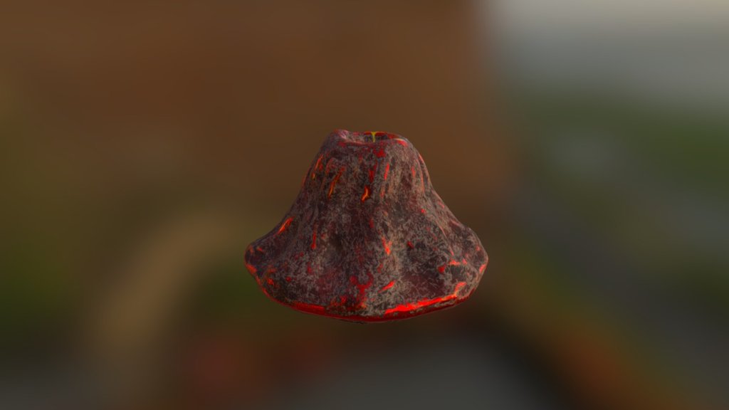 Volcano Rock - 3D model by James Melton (@nlegitn) [2a5b97c] - Sketchfab