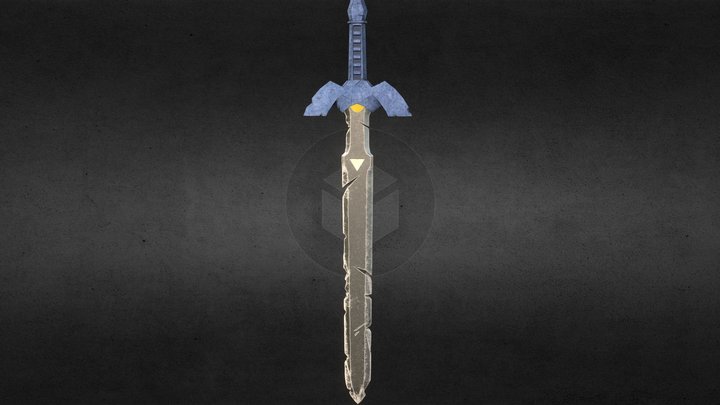 Sword Broken 3D Model