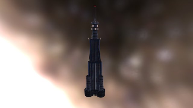 Future Tower 03 3D Model