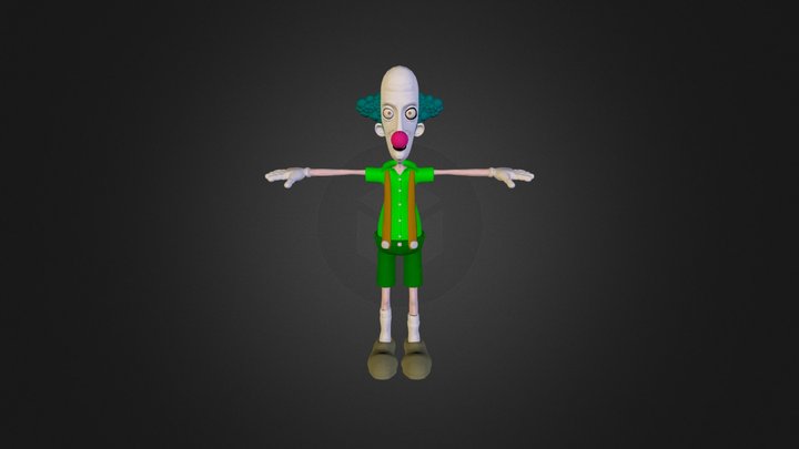Clown 3D Model