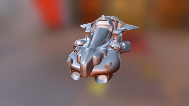 Spacecraft 3D Model