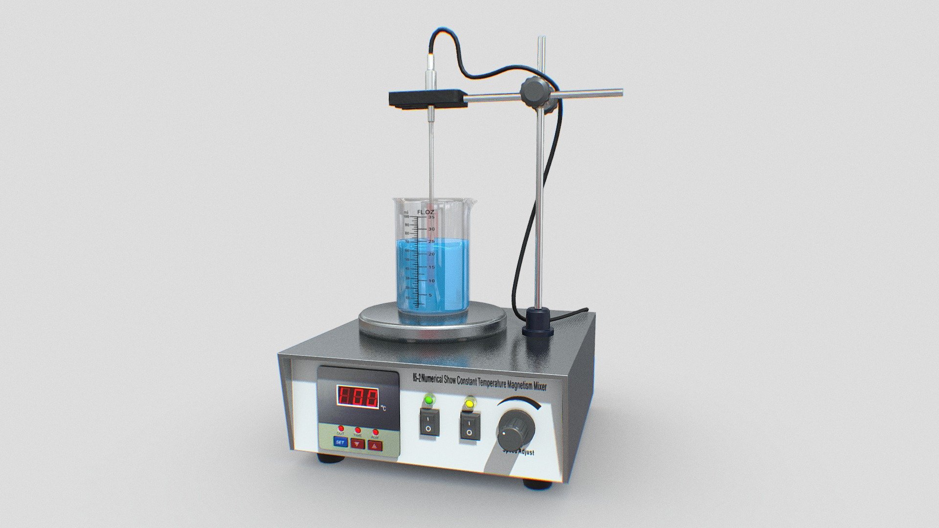 Magnetic Heating Stirrer - Buy Royalty Free 3D model by ChakkitPP ...