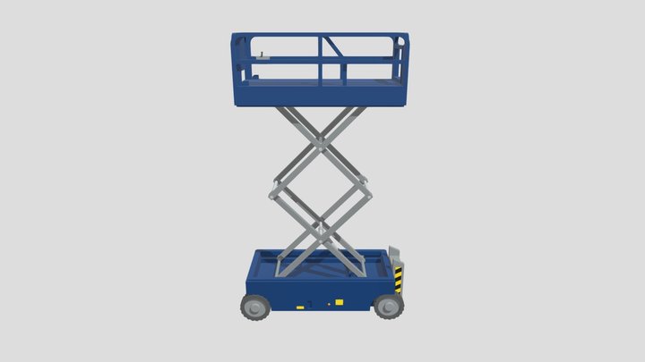 Scissor Lift 3D Model