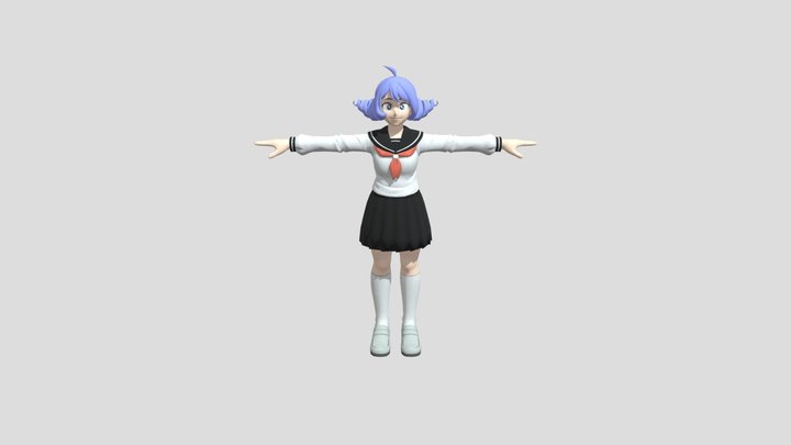Custom Edited - My Hero Academia Customs - Nejir 3D Model