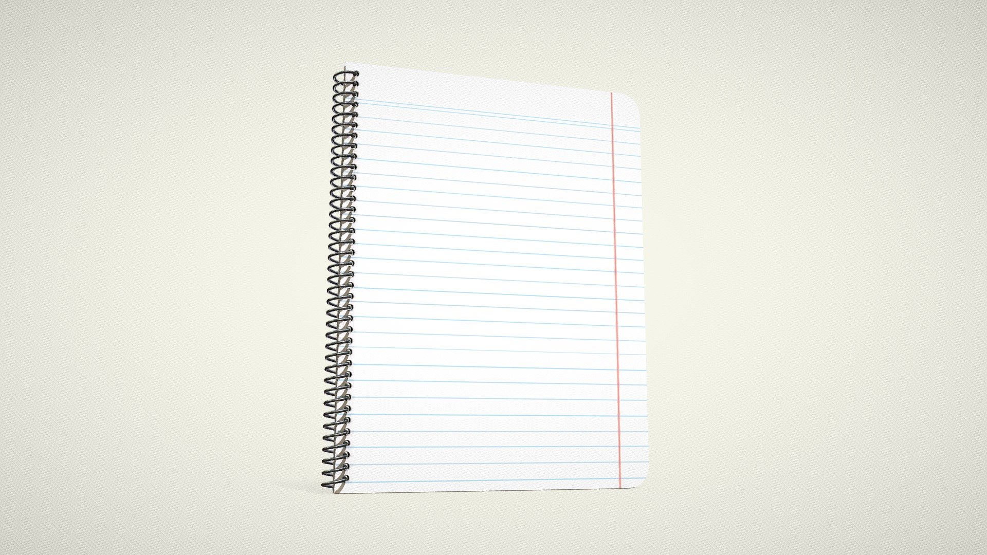 Notebook with a metal spiral - Download Free 3D model by Rylae Shylna ...