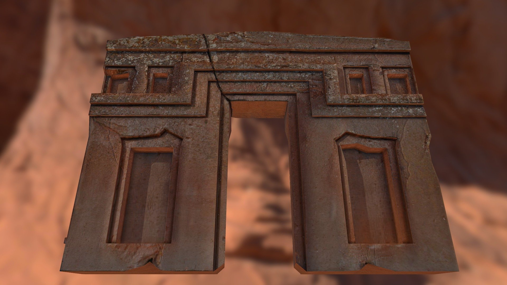Gate of the sun_Tiwanaku