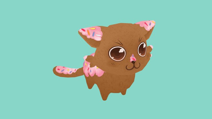 Sweet Cat 3D Model