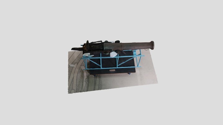 Swivel Gun - Tower Museum 3D Model