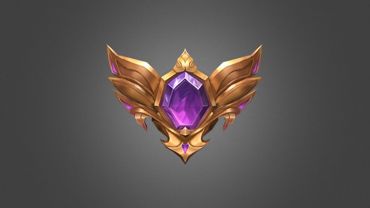 A Badge 3D Model