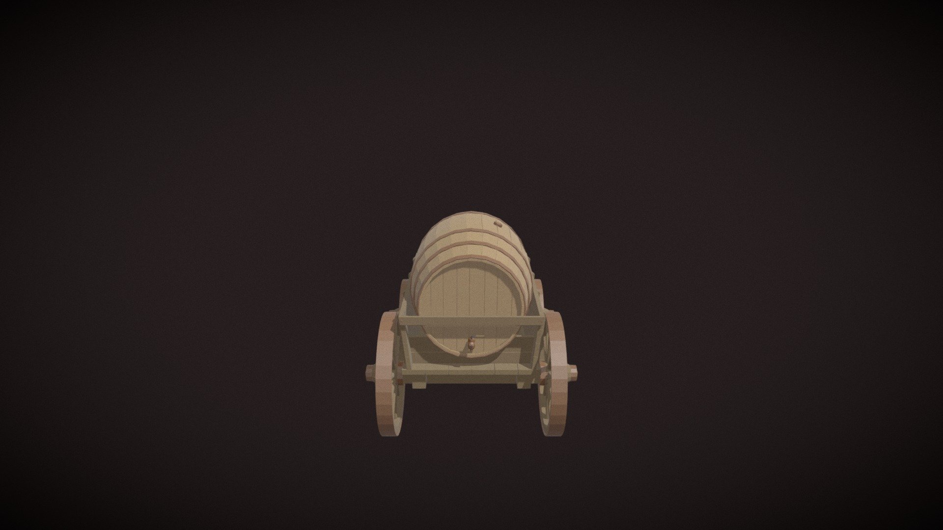 Old Wooden Cart V1 - 3D model by maskadracon [2a5fe92] - Sketchfab