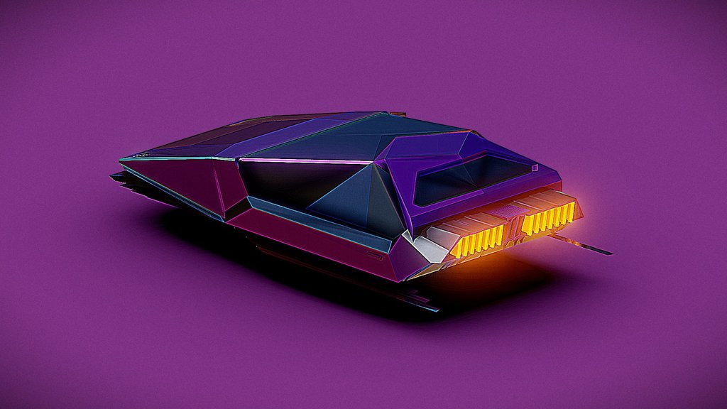 blnk-100 concept hovering car