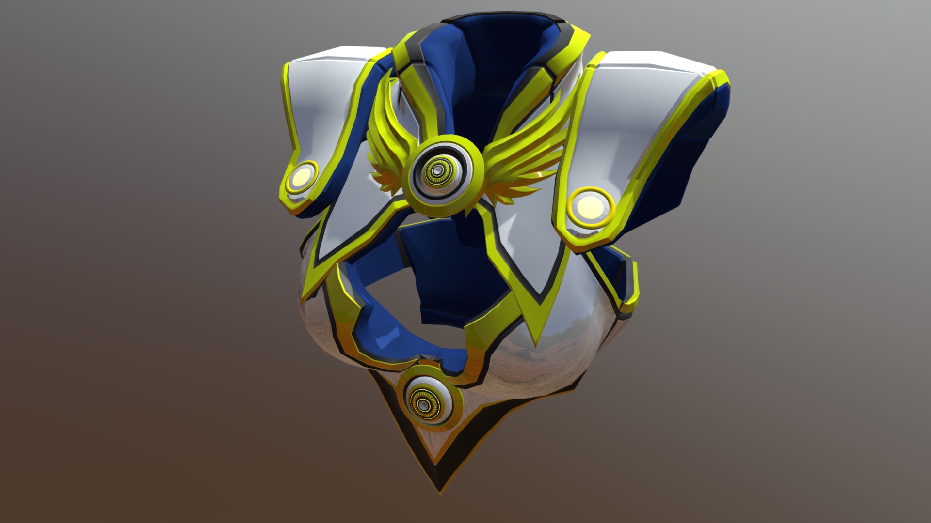 3D model Phoenix Rising Linker Torso Armor - This is a 3D model of the Phoenix Rising Linker Torso Armor. The 3D model is about logo.
