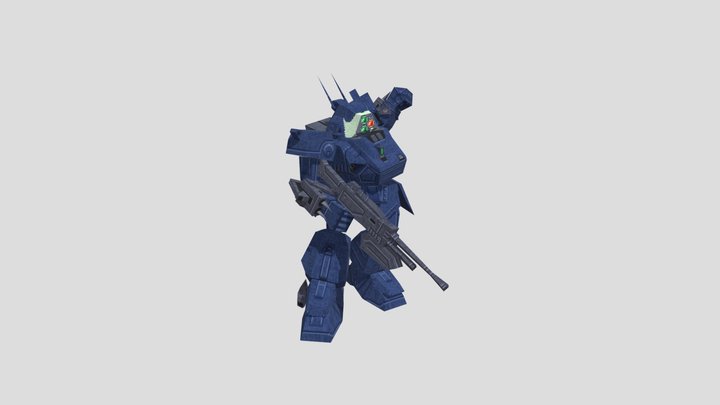 VOTOMS - ATH-11-SA - Gusty Dog 3D Model