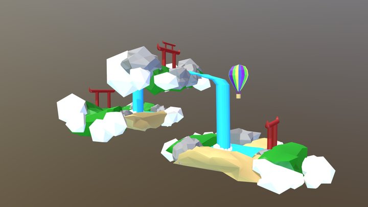 Places: Temple 3D Model