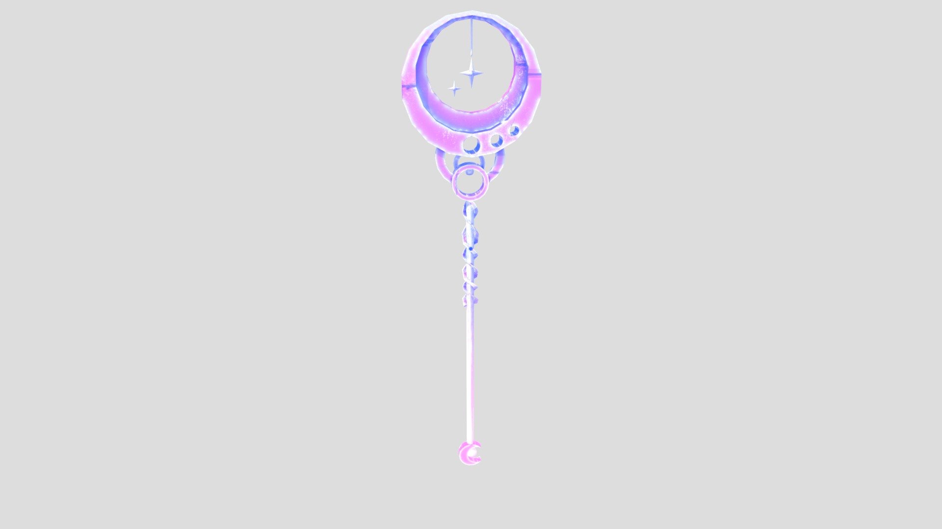 báculo fantasía - 3D model by naray (@naraythx) [2a63c0b] - Sketchfab