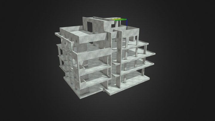 163. DECO HOUSE 3D Model