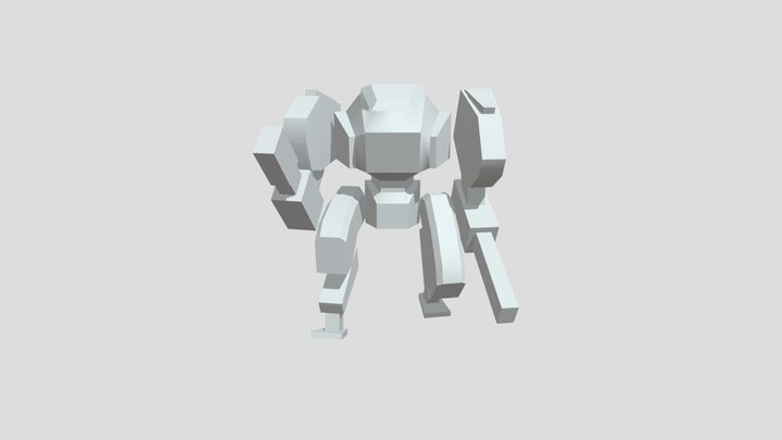 Mech 3D Model