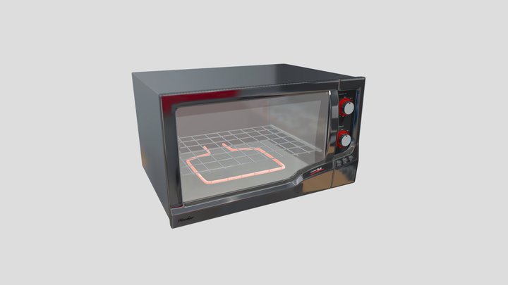 Oven Oster Gourmet Grill 3D Model