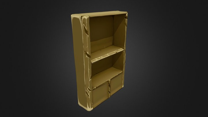 Storage Cabinet_01 3D Model