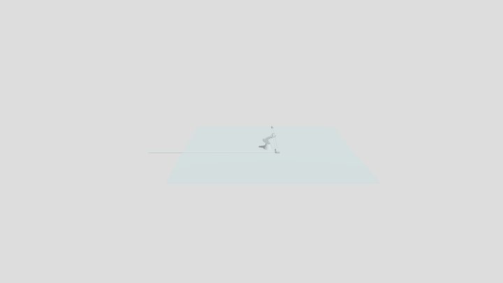 Animazione Braccio Bot 3D Model