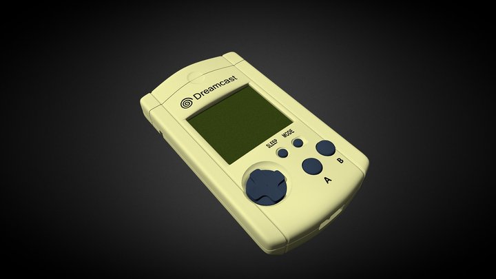 VMU Dreamcast 3D Model