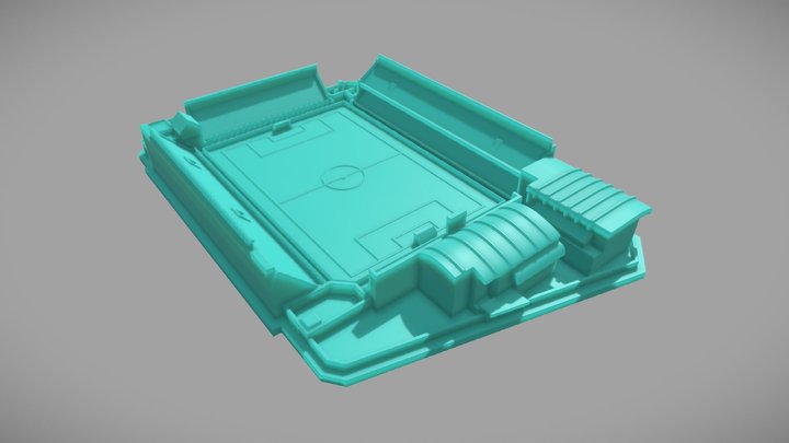 10. Cancha All Boys - 3D Printing