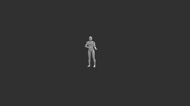 Shooting Single Shots From The Hip 3D Model