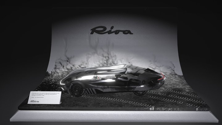 Riva Speedster 3D Model