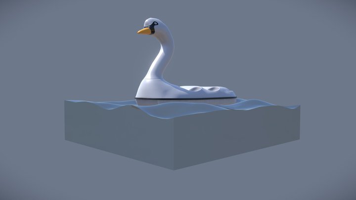 the swan 3D Model