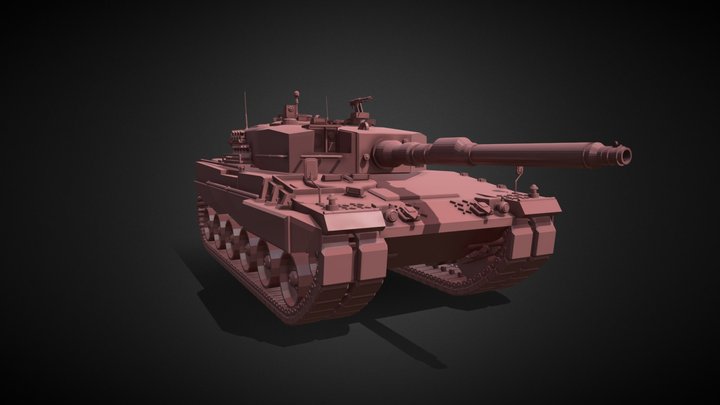 Tanque 3D Model