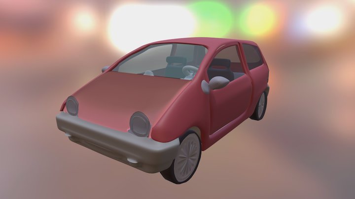 Twingo Auto 3D Model