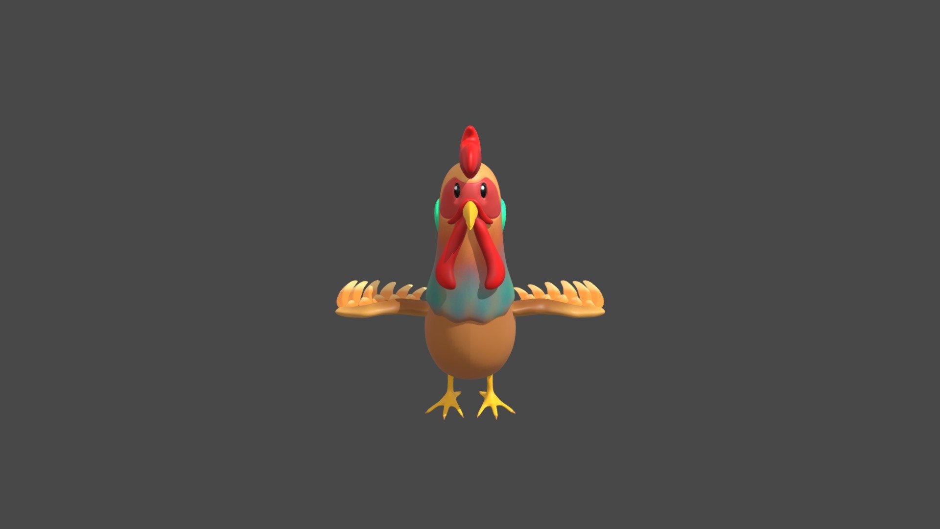 Chicken - 3D model by Văn HÀ (@quangha201099) [2a6c1d2] - Sketchfab