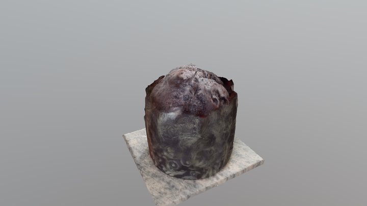 Muffin Photogrammetry 3D Model