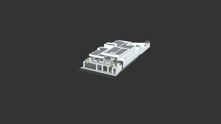 Projeto Arquitetônico - Casa Winterfell 3D Model