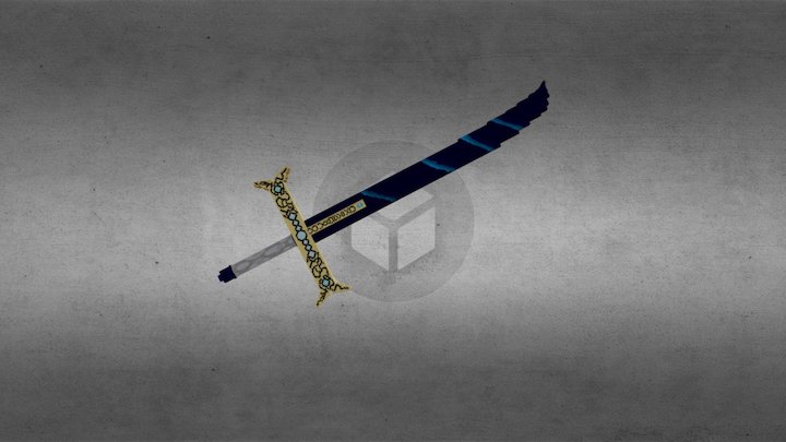 3DModel + Battle Knight Sword  MythicCraft Minecraft Marketplace