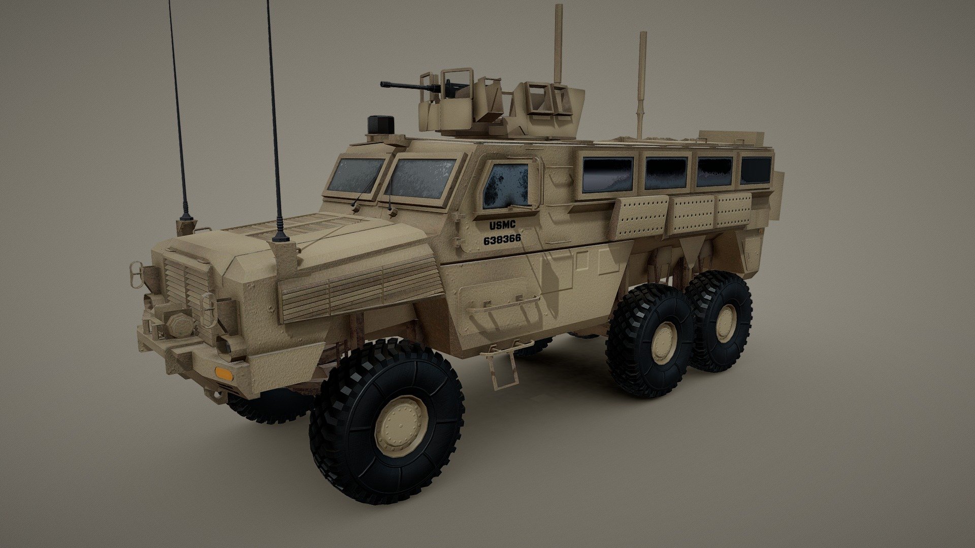 RG-33 MRAP LOW POLY - Buy Royalty Free 3D Model By Luisbcompany ...