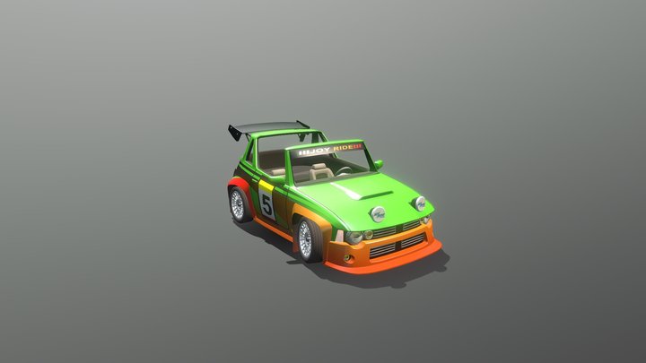 Apex Car Greeen 3D Model
