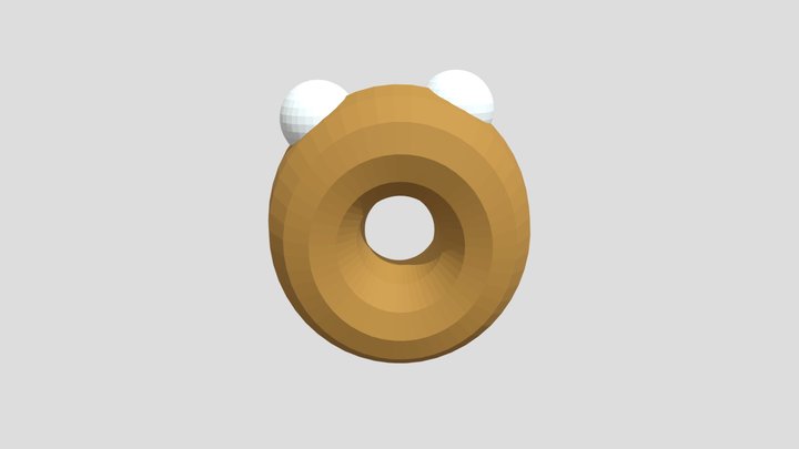 Doughnut Avatar 3D Model