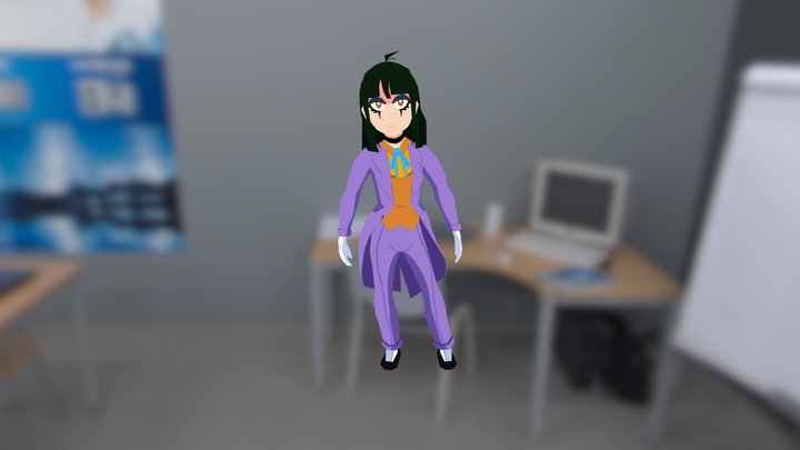 Joker Girl Beli 3D Model