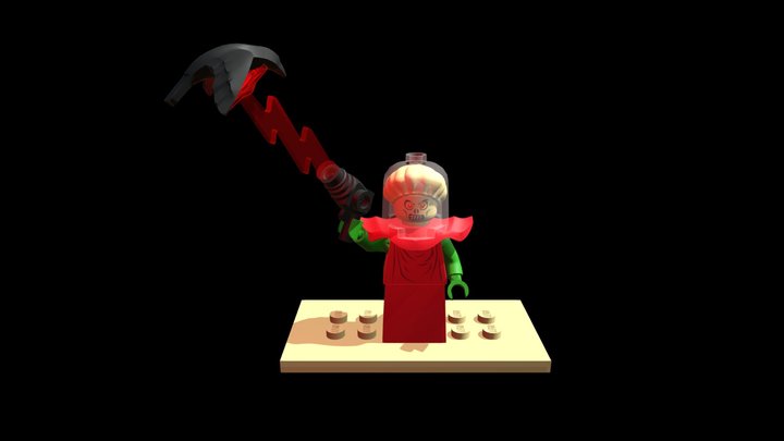 LEGO MARS ATTACK 3D Model