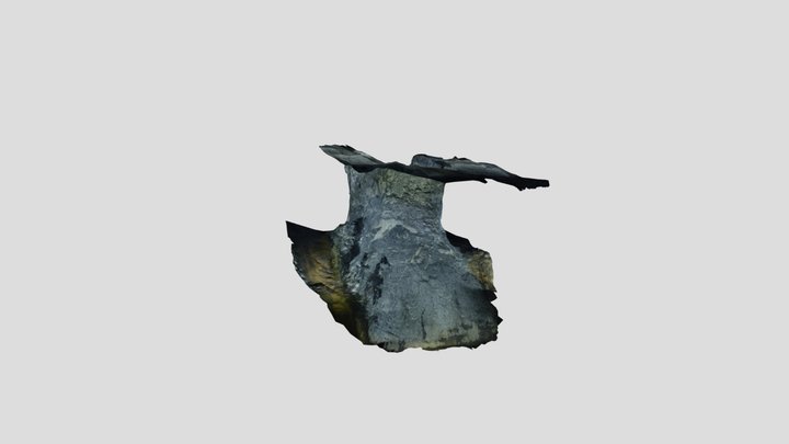 100' Underground Mine Pillar 3D Model