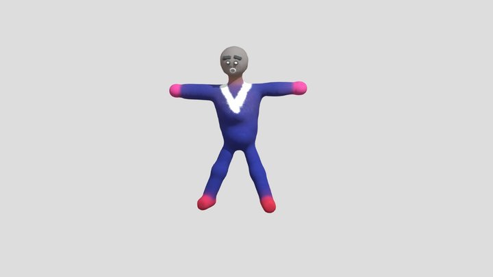 Hip Hop Dancing 3D Model