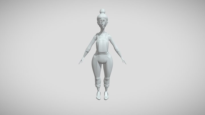 3D Character 3D Model
