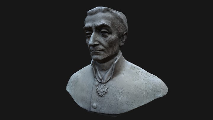 Statue of Jakub Falkowski 3D Model