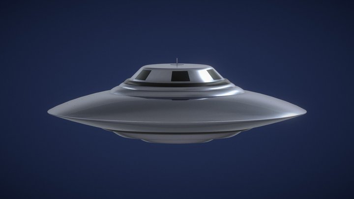 Bob Lazar UFO 3D Model