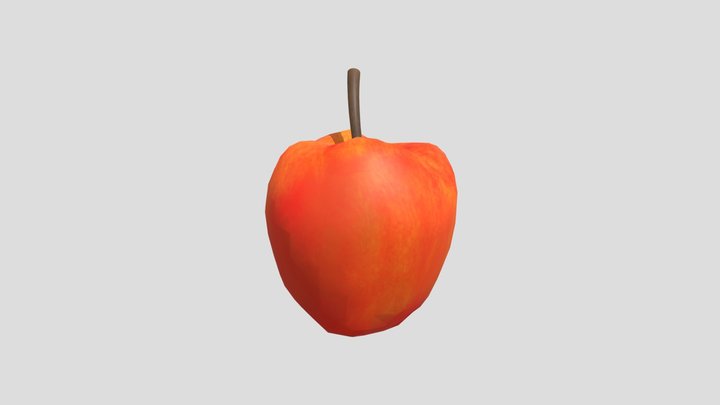 Red Apple | 3D Model