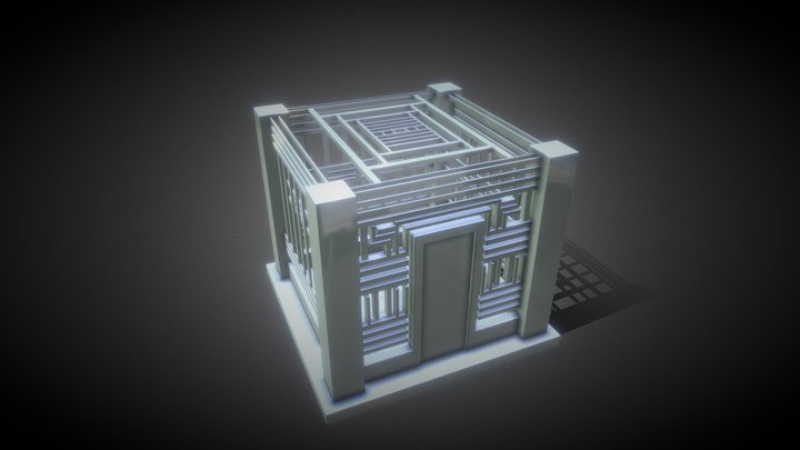 Caged 3D Model